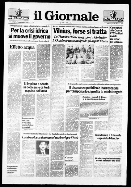 Il giornale : quotidiano del mattino